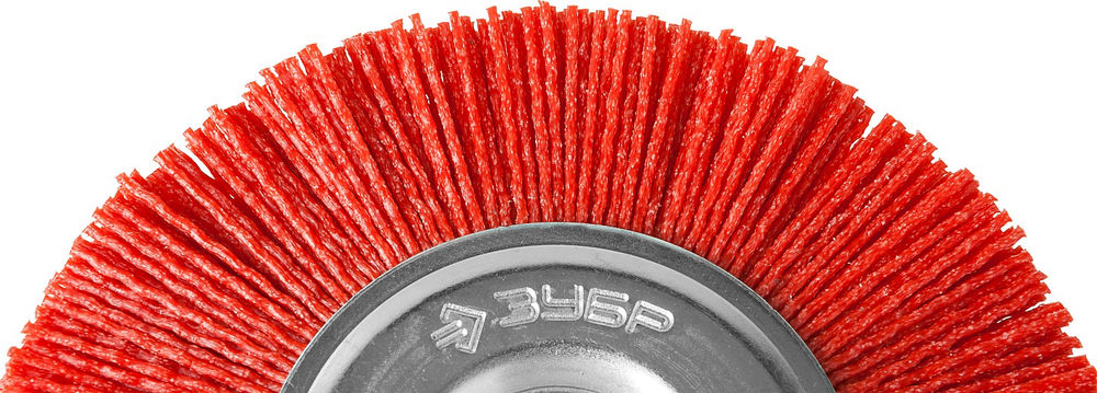 Щетка дисковая для дрели 50 мм, нейлоновая проволока ЗУБР Профессионал 35161-050_z02
