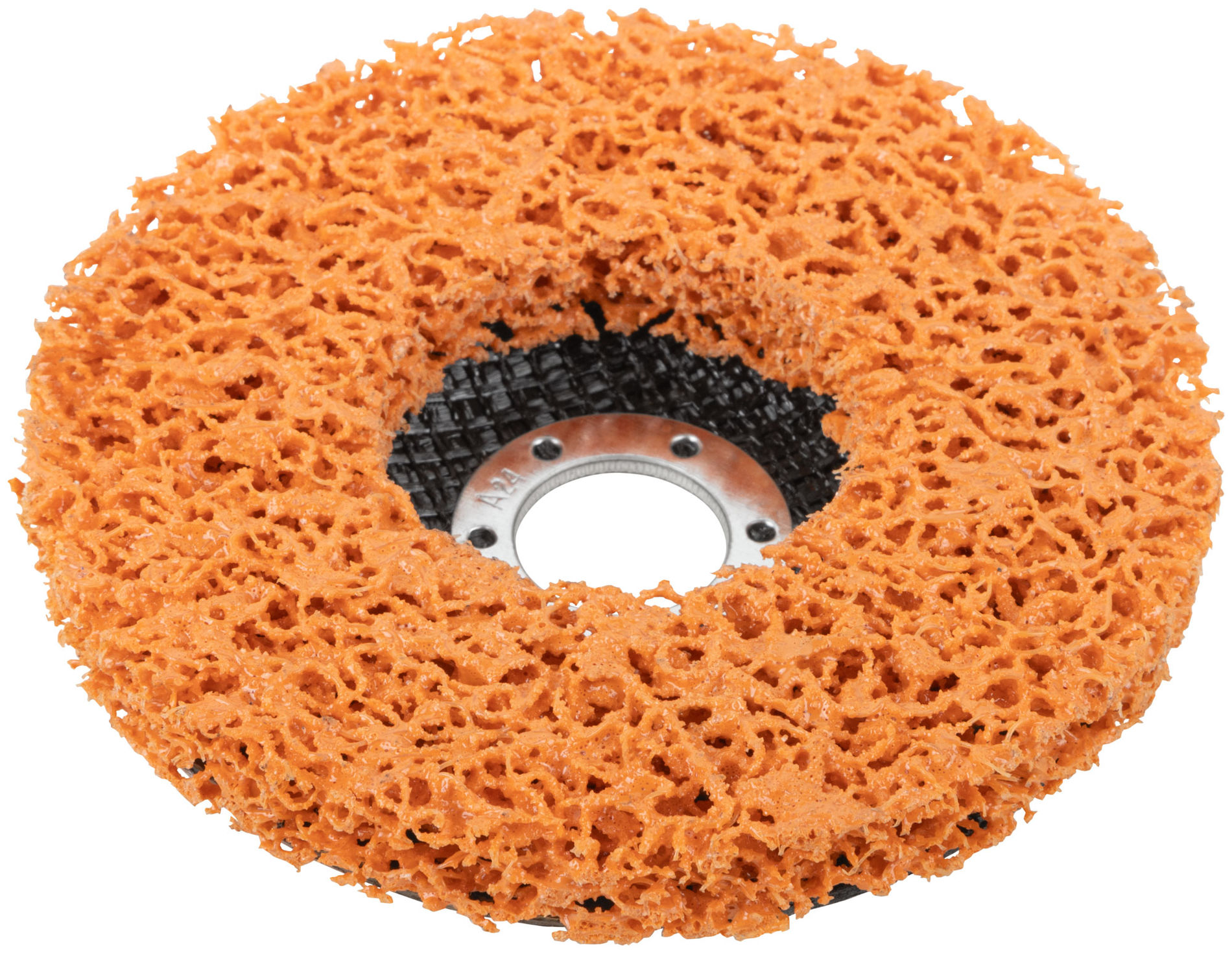 Диск зачистной полимерный, керамический абразив, посадочный диаметр 22,2 мм, 125 мм (39607)