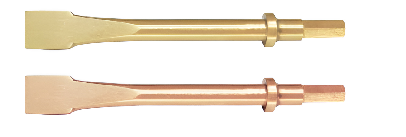 Долото-зубило пневматическое (20х175 мм) искробезопасный сплав BeCu 227-1004, HORTZ