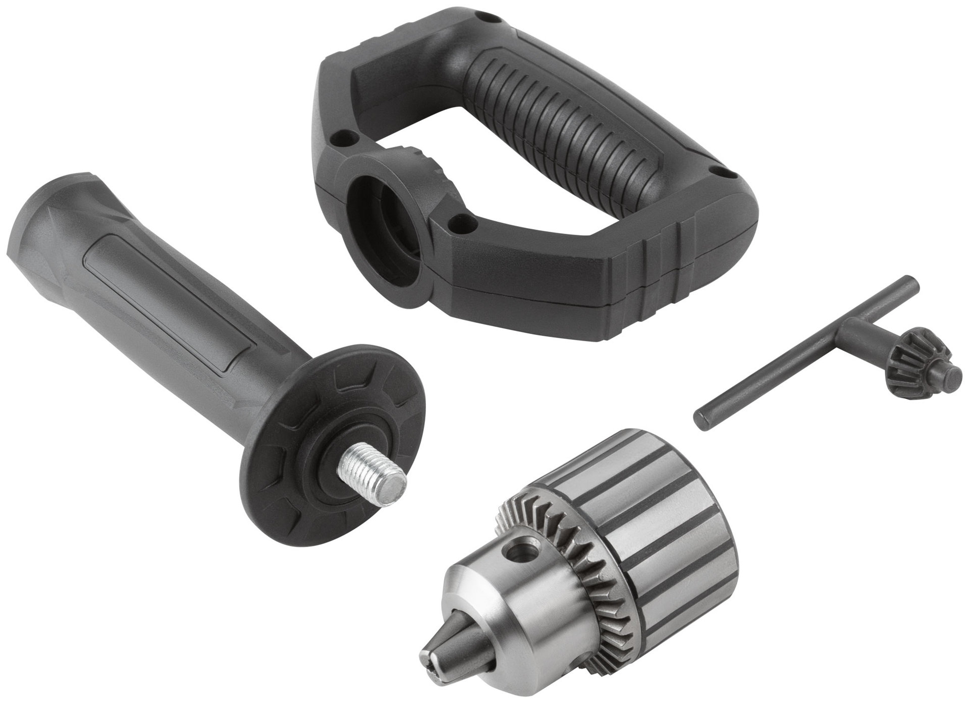 Дрель-миксер 720 Вт; 0-900 об/мин; КлП 3-16 мм; металл.корпус, рез.накл.; коробка (80036)