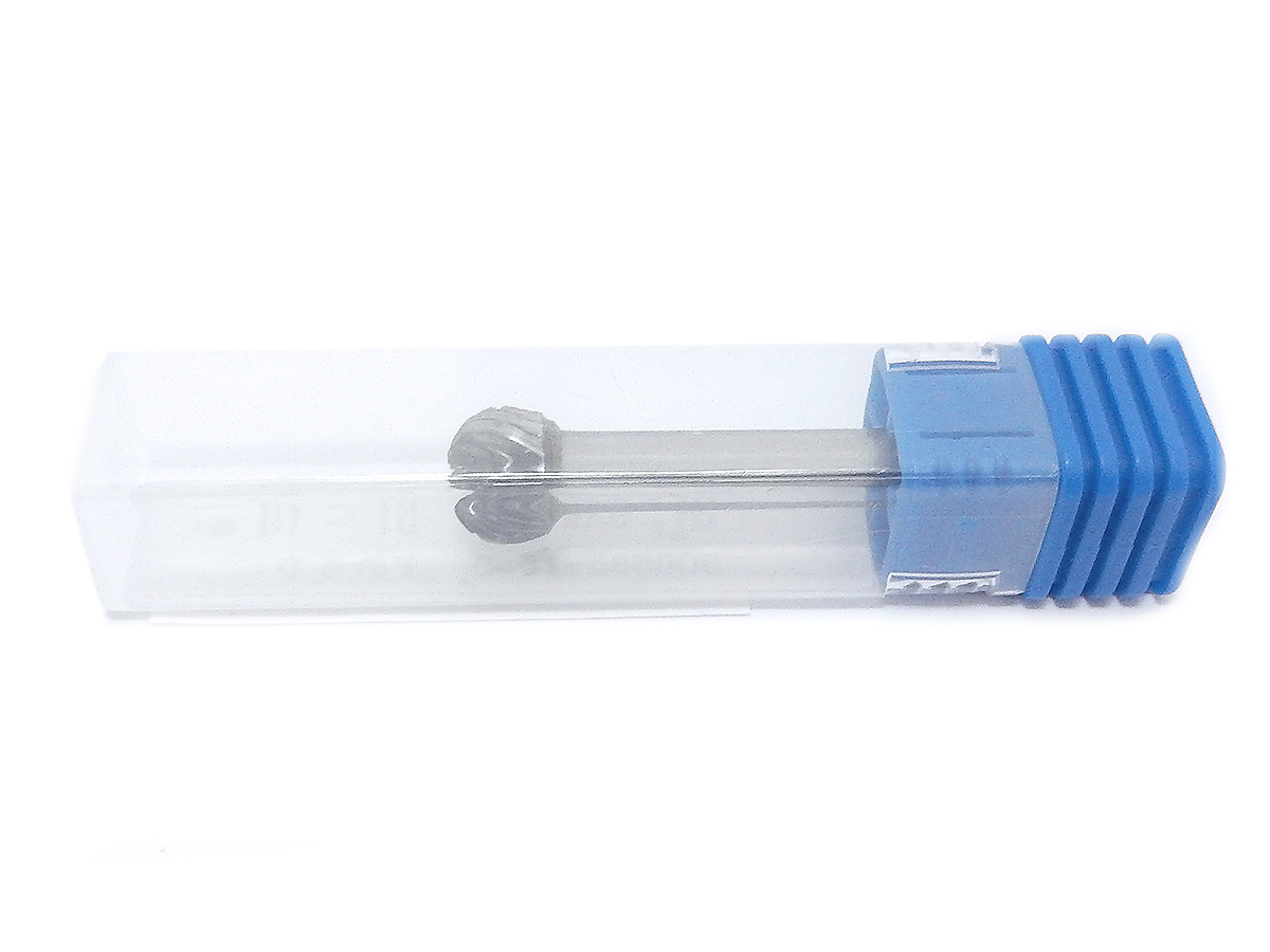 Борфреза сферическая 10x9x53 мм, VHM, DC, форма D (серия 900585) GARWIN INDUSTRIAL 900585-10953