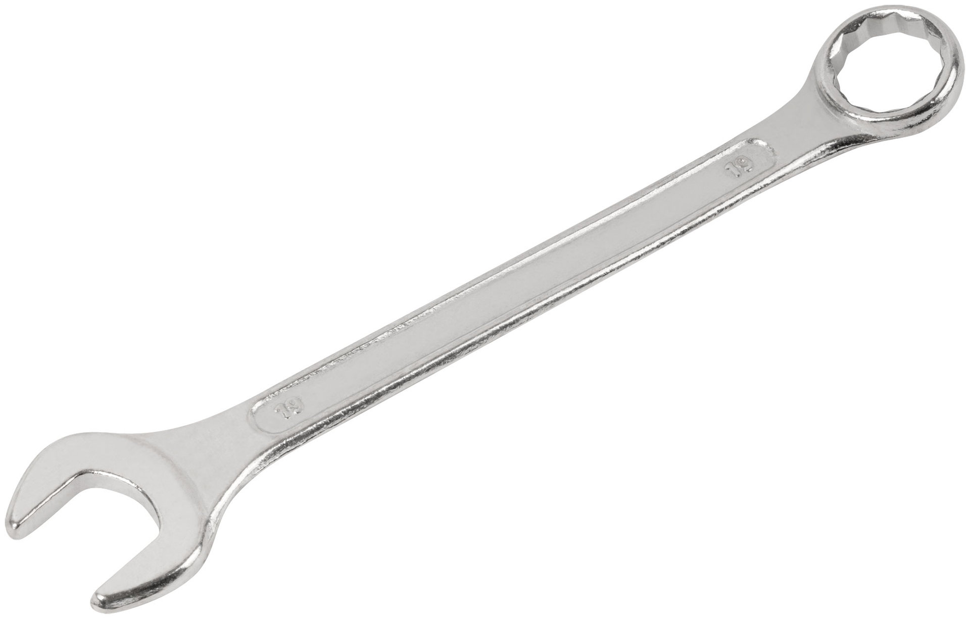 Ключ комбинированный, цинковое покрытие 19 мм