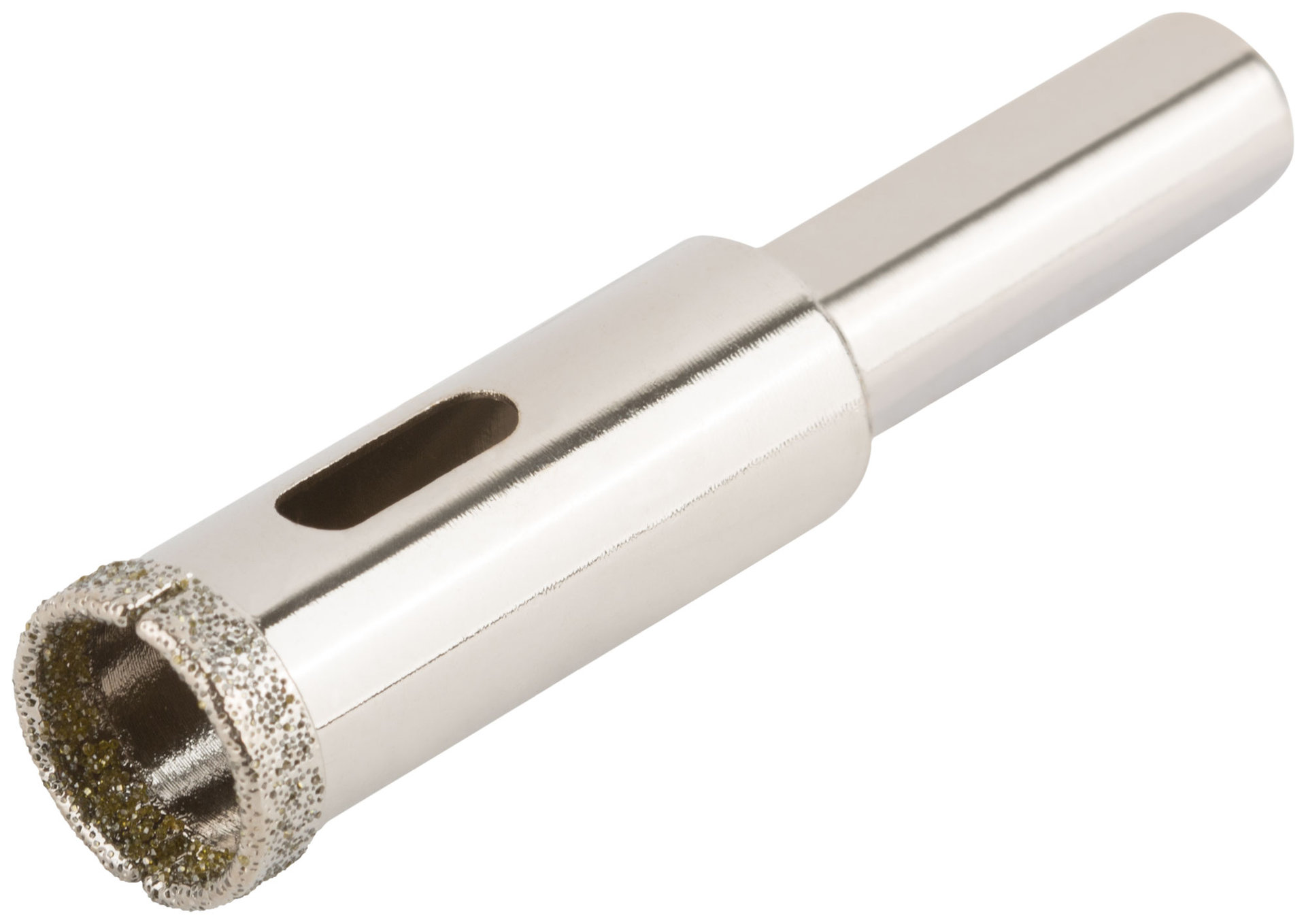 Коронка кольцевая по керамограниту, камню и кафелю алмазная 14х65 мм (16205)