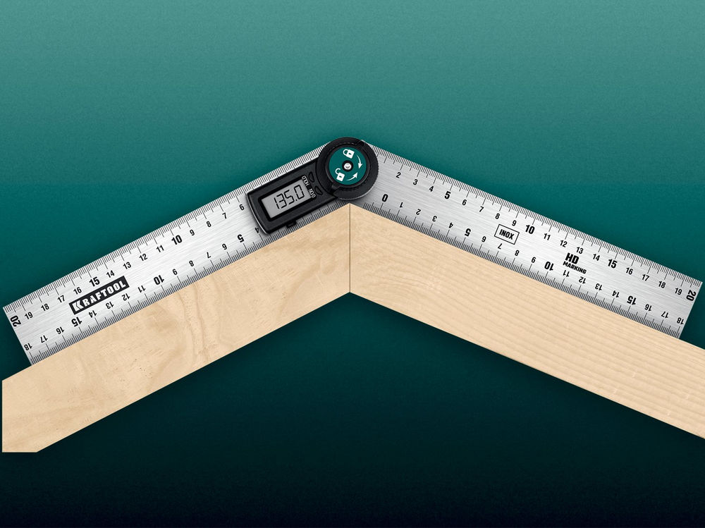 Транспортир-угломер электронный 200 мм DPM-20 KRAFTOOL 34682