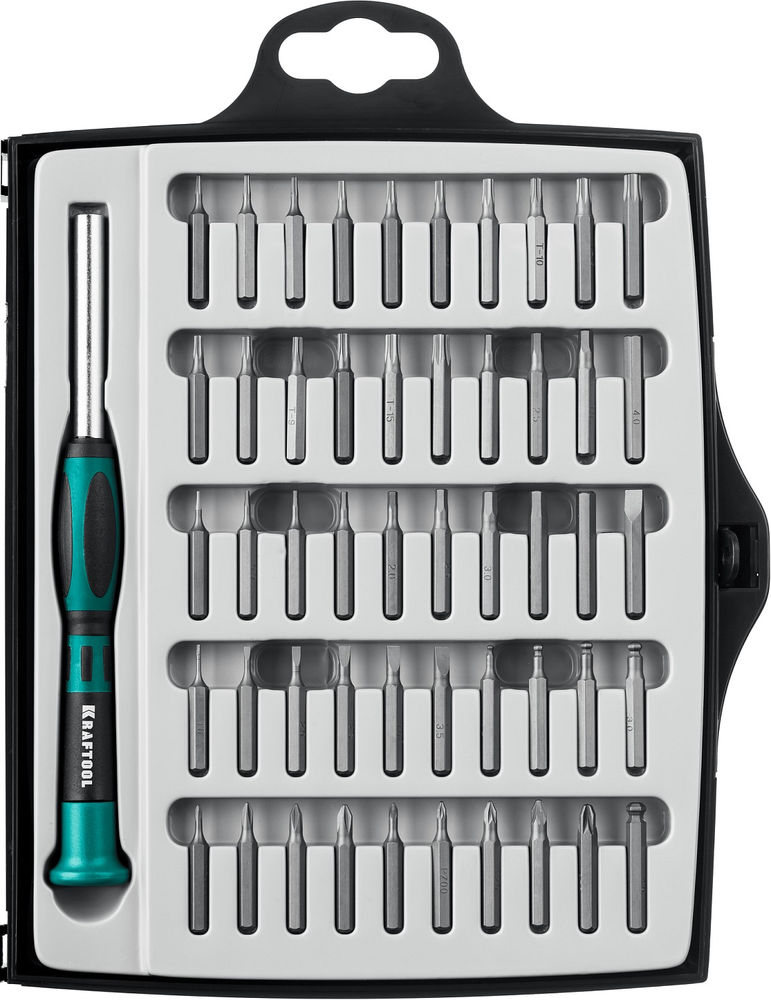Отвертка для точных работ Precision-51, 51 предм. KRAFTOOL 25691