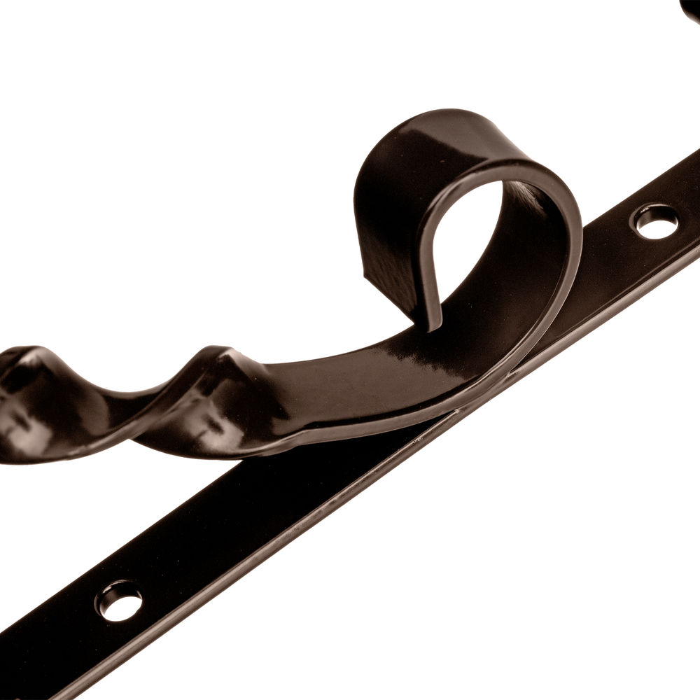 Кронштейн декоративный, 150 х 150 мм, коричневый Сибртех (94054)