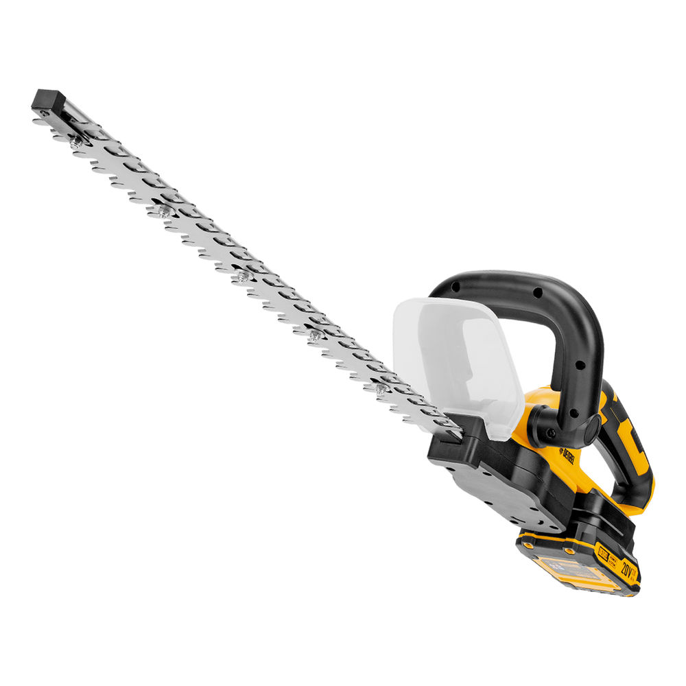 Кусторез аккумуляторный HTD-510, нож 510 мм, Li-Ion, 20 В Denzel (59409)