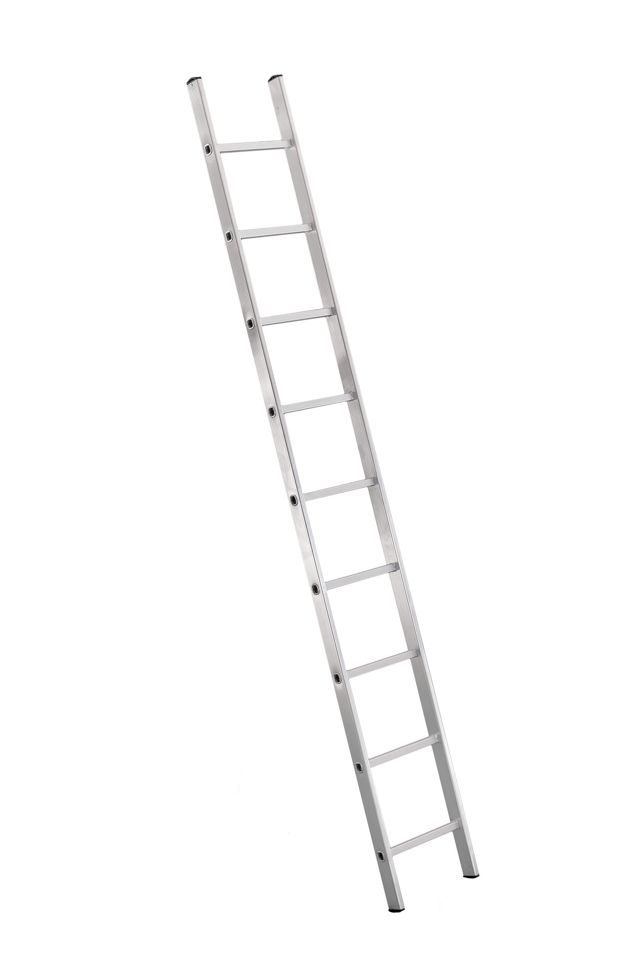 Лестница приставная алюминиевая, 9 ступеней, H=257 см, вес 3,0 кг (65414)