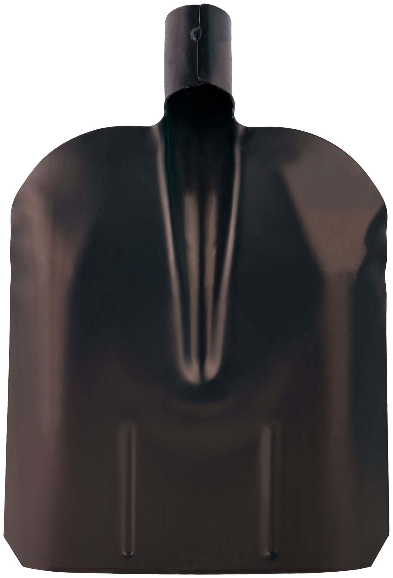 Лопата совковая без черенка, усиленная, с ребрами жесткости 225х270 мм (77204)