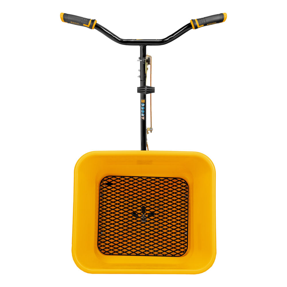 Механическая сеялка на колесах, 45 л Denzel (63951)