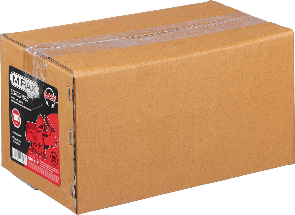 Тиски слесарные 100 мм MIRAX 32471-10