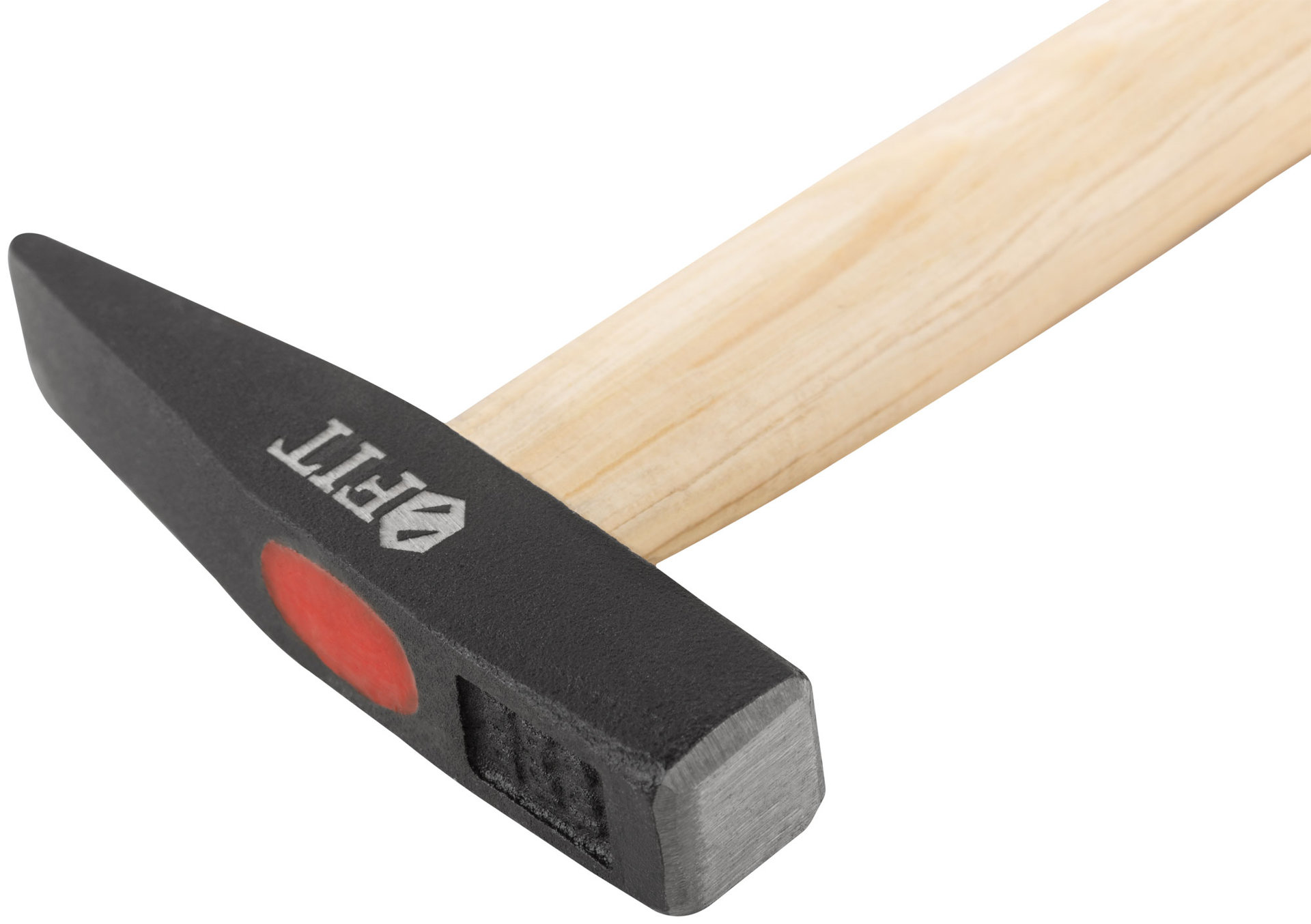 Молоток кованый, деревянная ручка 100 гр. (44201)