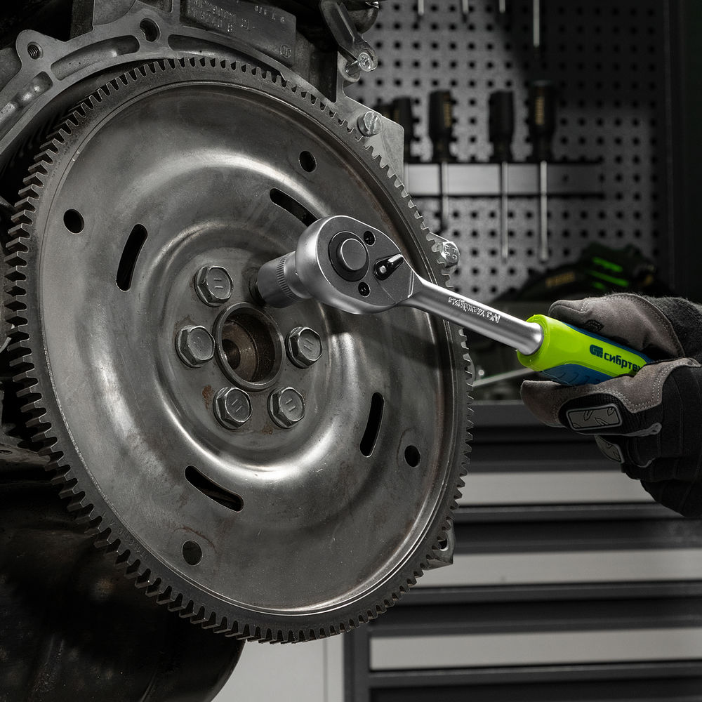 Набор инструментов, 1/2, 3/8, 1/4, пластиковый кейс 172 предм. Сибртех