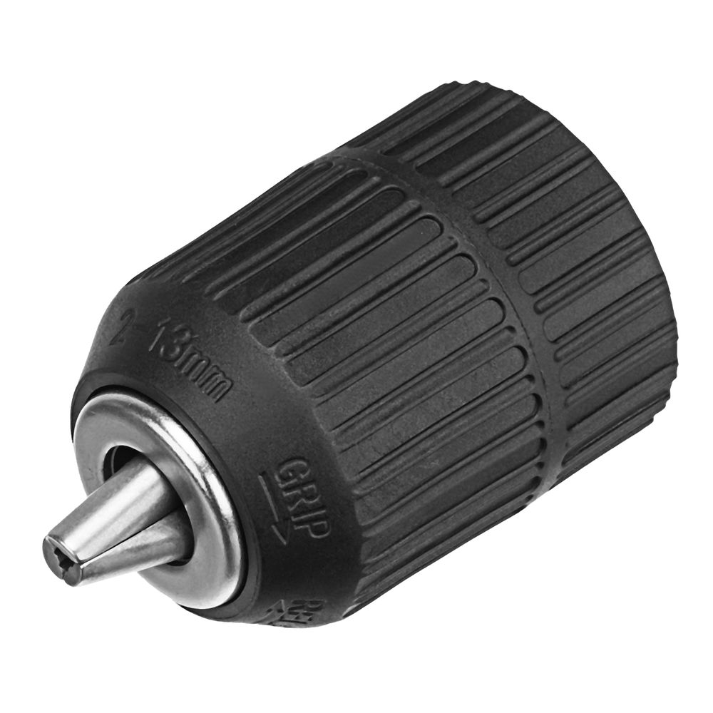 Патрон для дрели БЗП 2-13 мм, М12 х 1.25, адаптер SDS Plus Сибртех (168147)