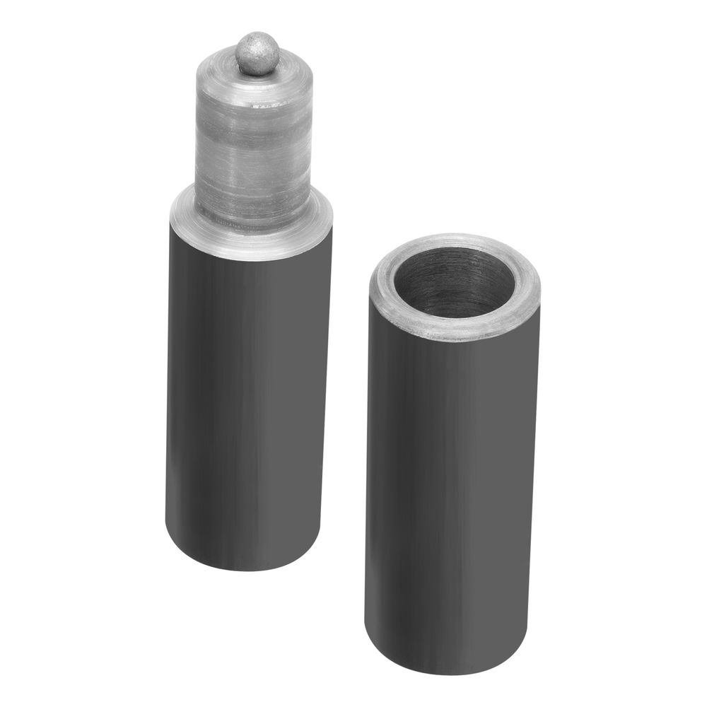 Петля гаражная с шаром, D 28 x 140 мм, 4 шт, Сибртех (920083)