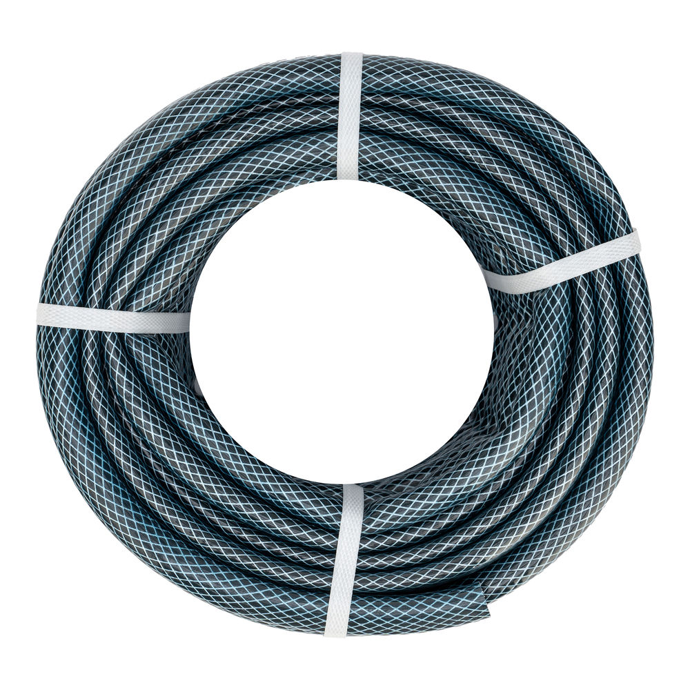 Шланг поливочный армированный ПВХ 1/2, 25 м, урожайный Сибртех (674362)