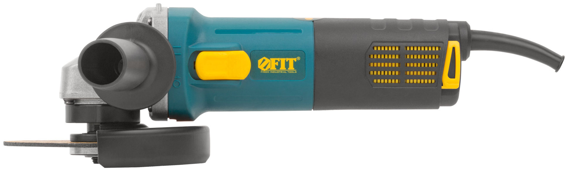 Шлифмашина угловая 900 Вт; 11000 об/мин; КлК 125 мм; 1,9 кг; армир. ротор; мал.; рез. накл.; коробка (80315)