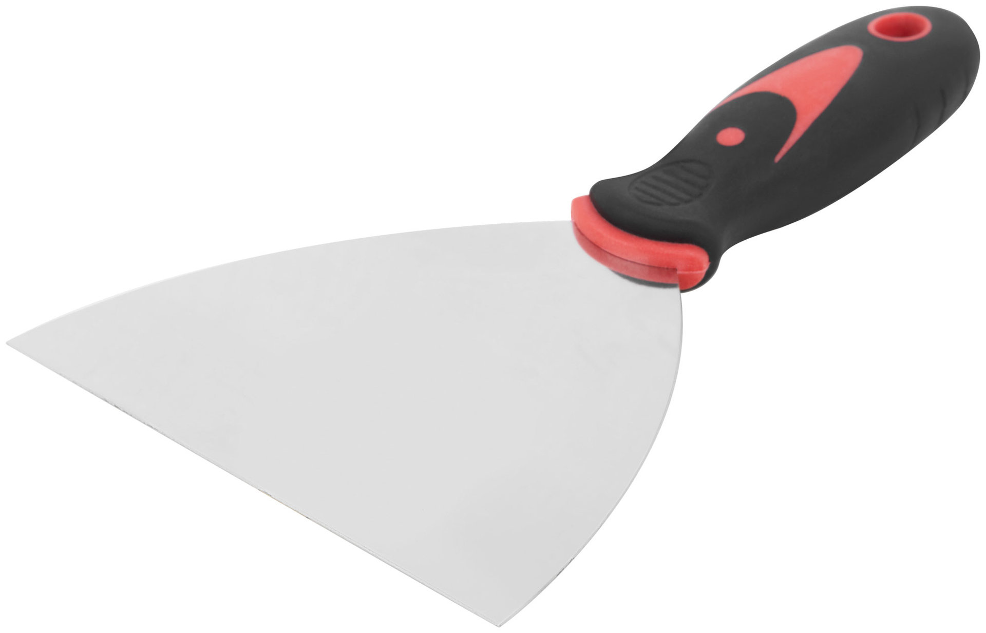 Шпатель, нерж.сталь, прорезиненная ручка 5 (125 мм) (06707)