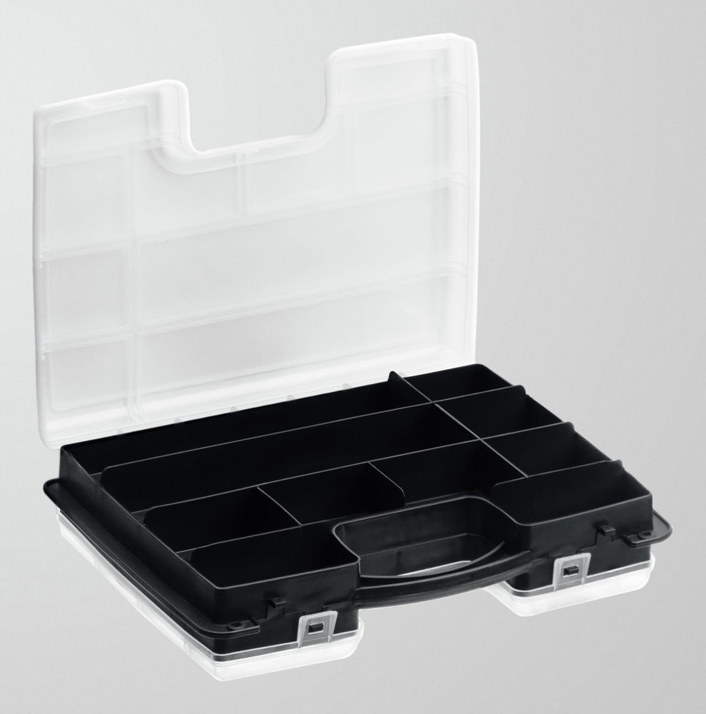 Пластиковый двухсторонний органайзер 295 х 220 х 76 мм СИБИН 38028