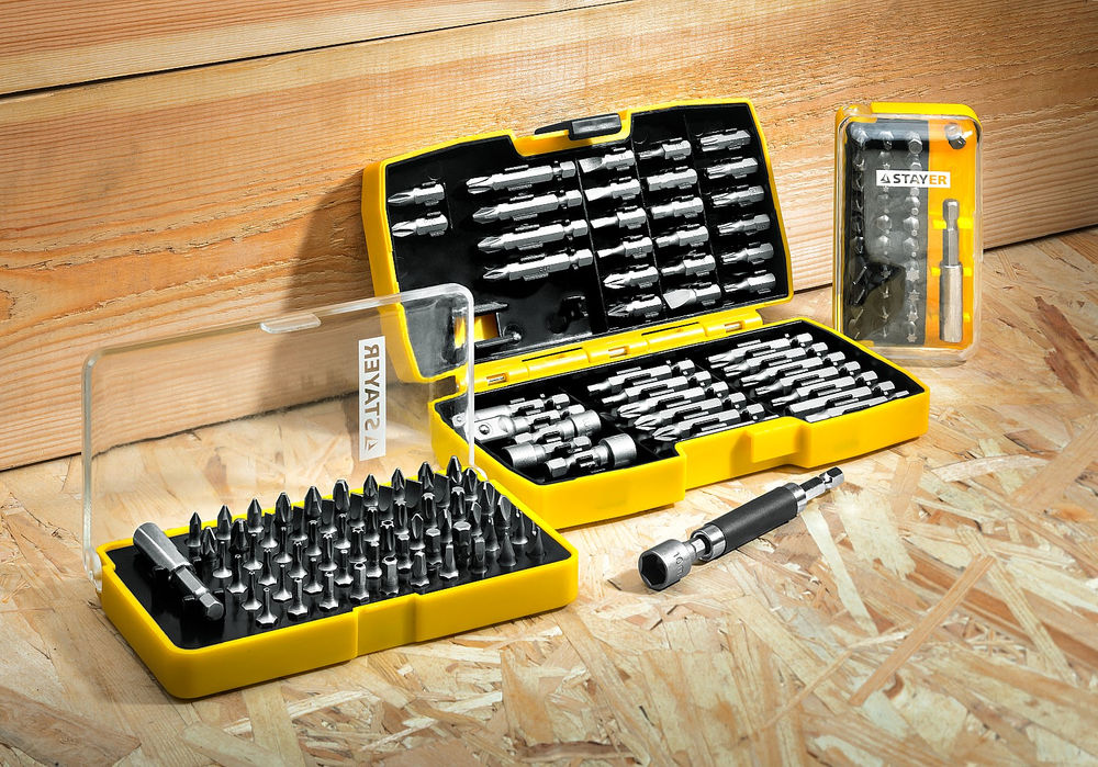 Набор бит многофункциональных 44 шт STAYER Professional 26135-H44