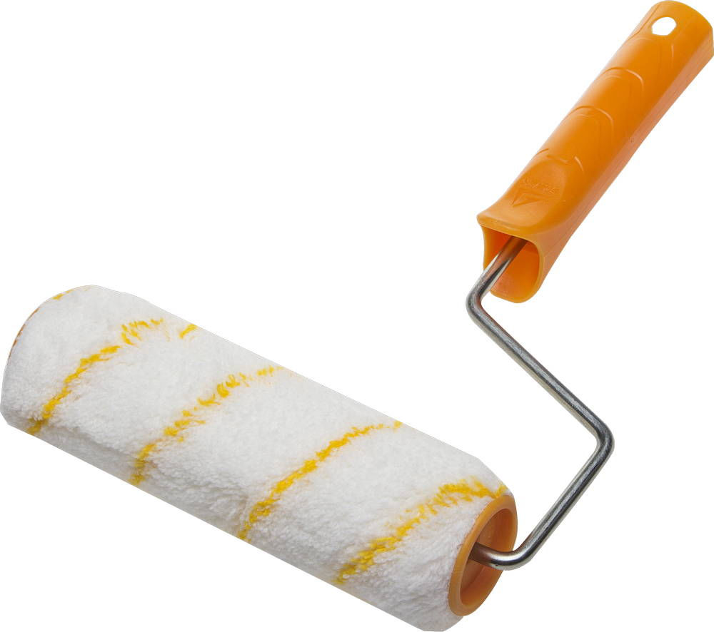 Валик малярный GIRPAINT, 30 х 150 мм, бюгель 6 мм, ворс 10 мм, полиакрил, все виды ЛКМ STAYER 0315-15