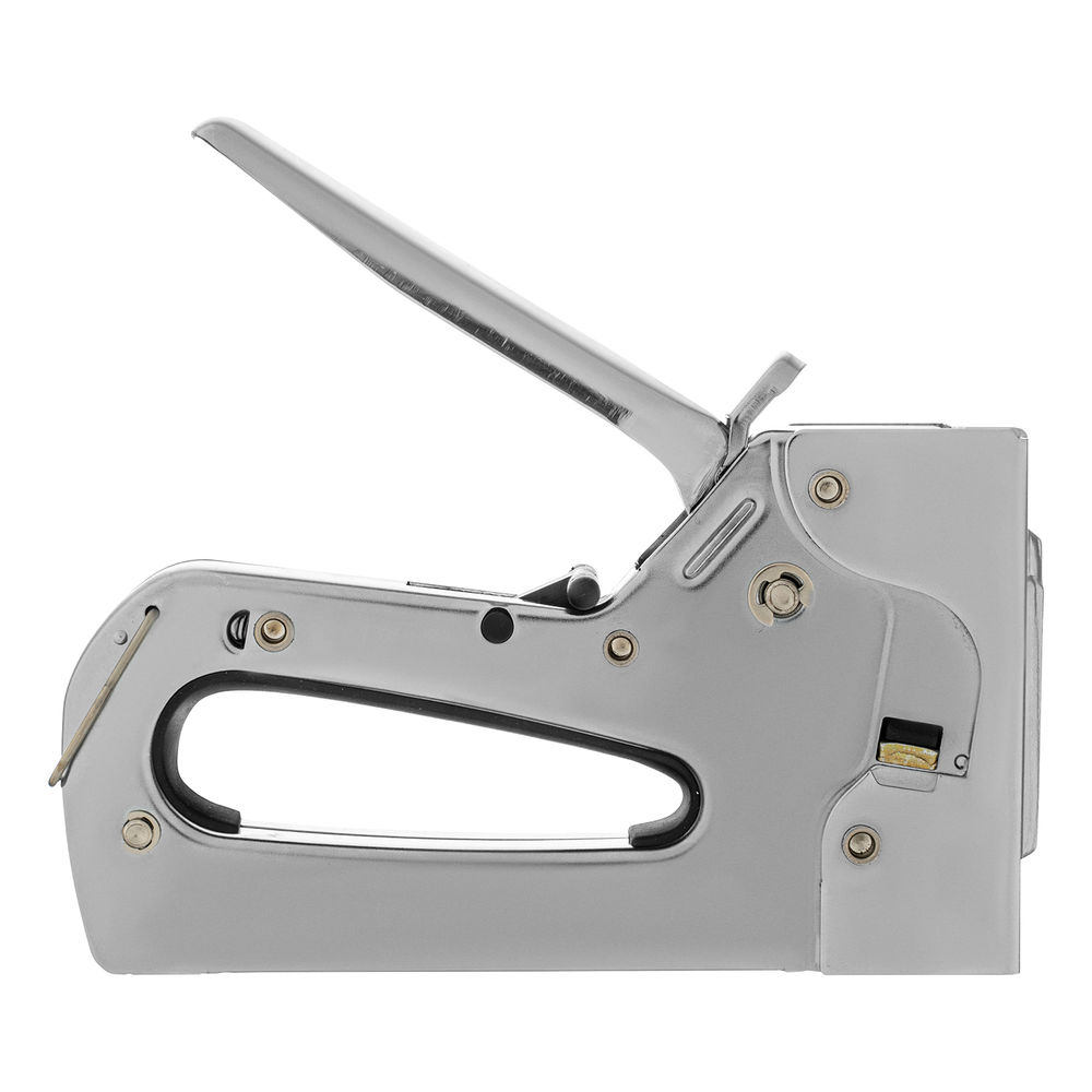 Степлер мебельный металлический регулируемый, тип скобы 53, 6-14 мм Matrix Professional (40913)