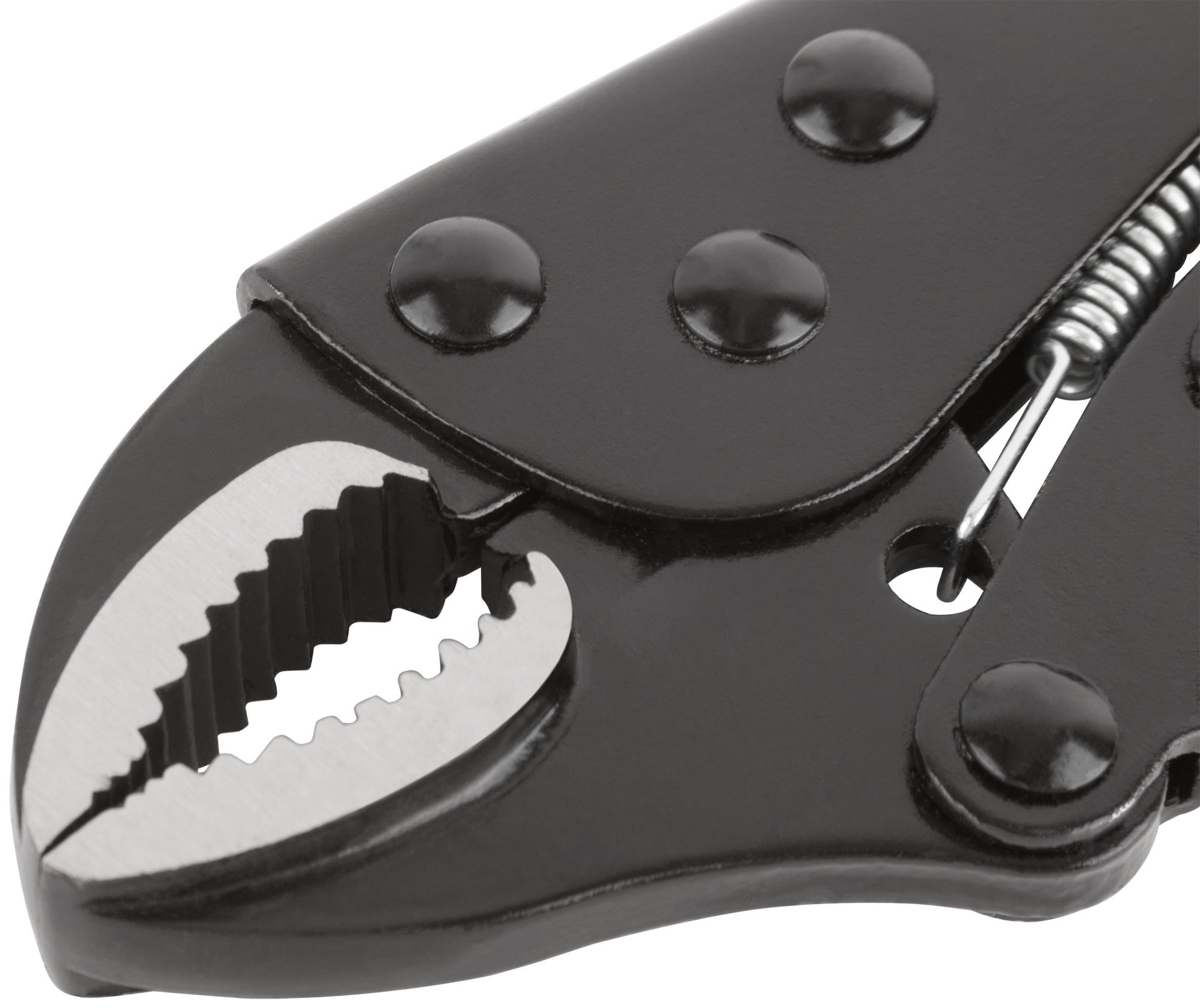 Зажим ручной с фиксатором тип WR черненый 180 мм (52712)