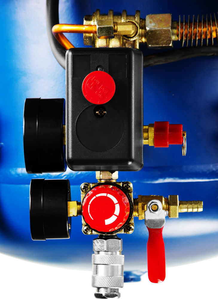 Компрессор масляный ременной 440 л/мин, 50 л, 2200 Вт ЗУБР Профессионал ЗКПМ-440-50-Р-2.2