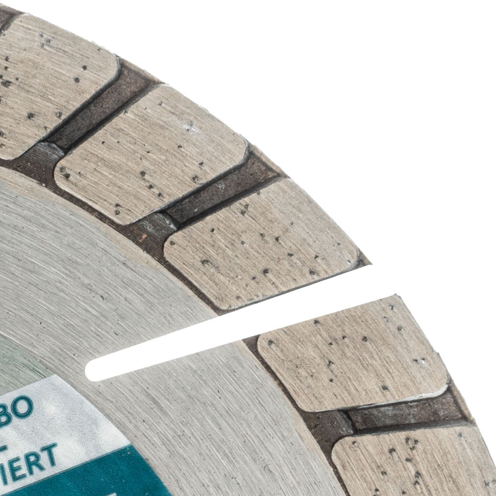 Диск алмазный, 125 х 22.2 мм, турбо-сегментный, сухая резка Gross (73021)