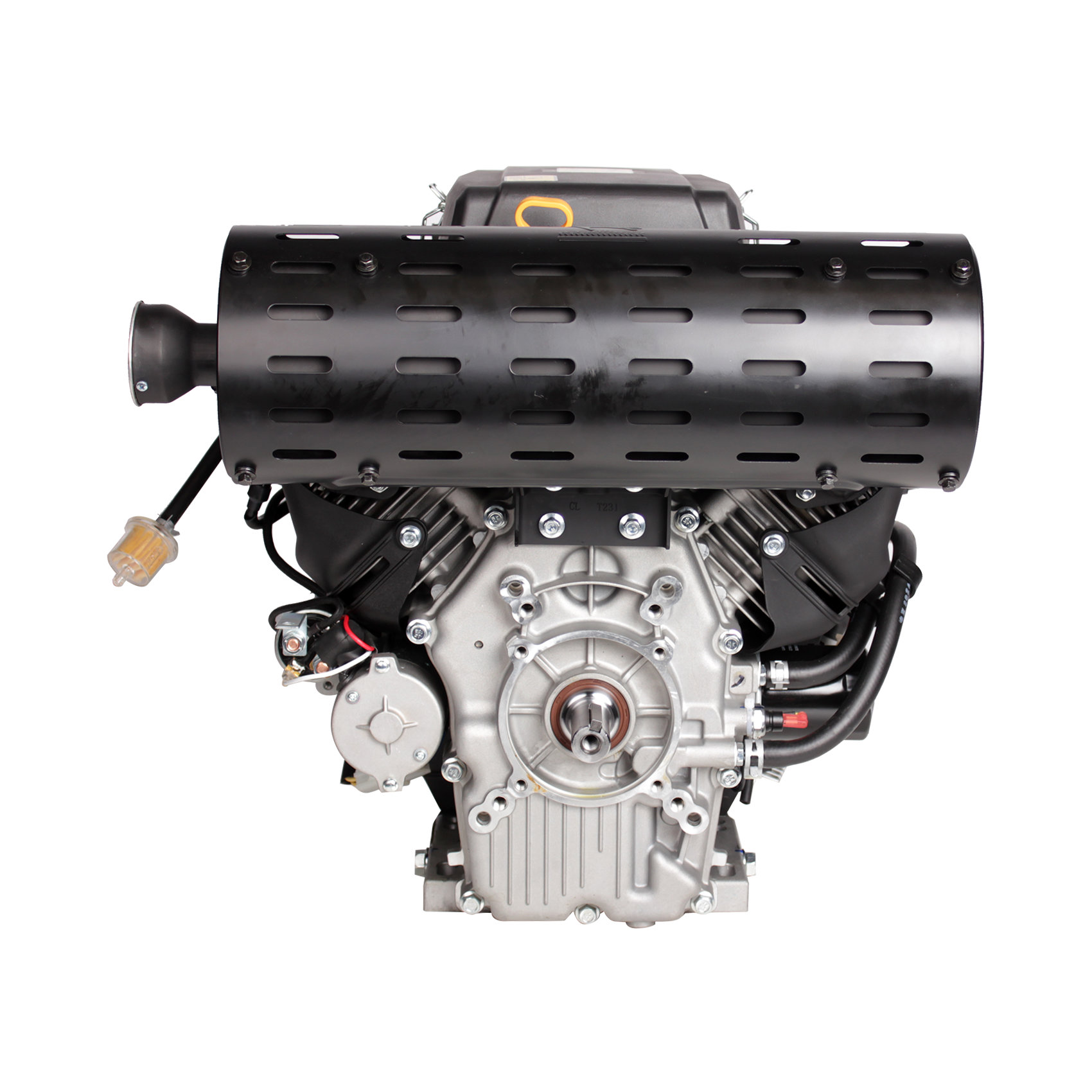 Двигатель 24лс/18кВт 764см? 25мм 48,5кг шпонка эл.стартер выход 12В/260Вт CHAMPION G760HKE