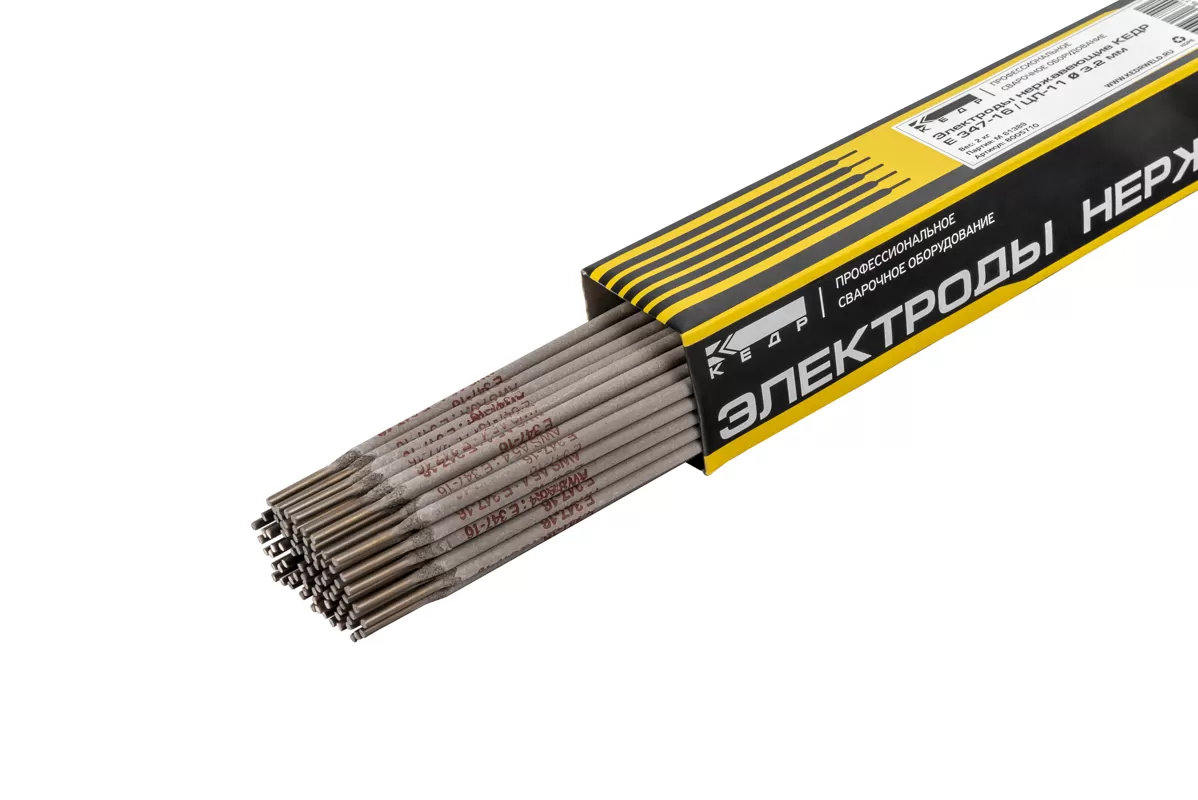 Электроды КЕДР E 347-16 / ЦЛ-11 D 3,2 мм (пачка 2 кг)