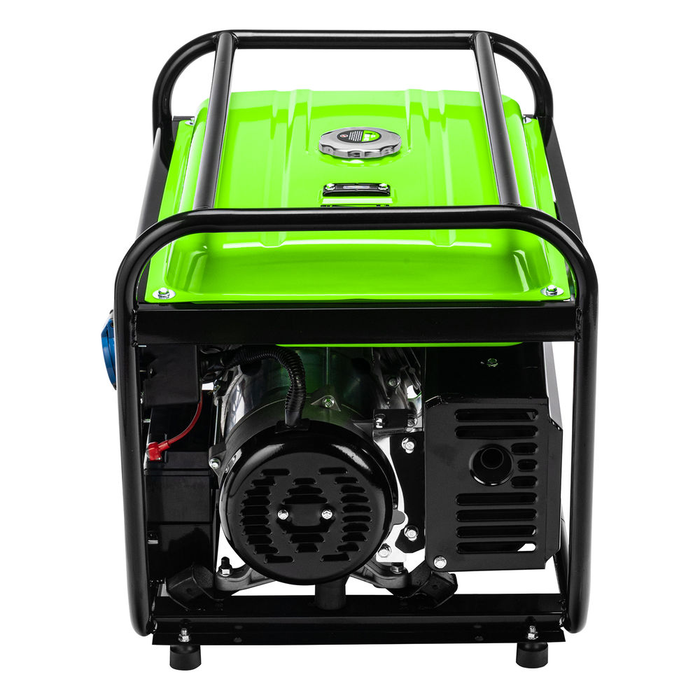 Генератор бензиновый БС-6500Э, 5.5 кВт, 230В, четырехтактный, 25 л, электростартер Сибртех (94548)