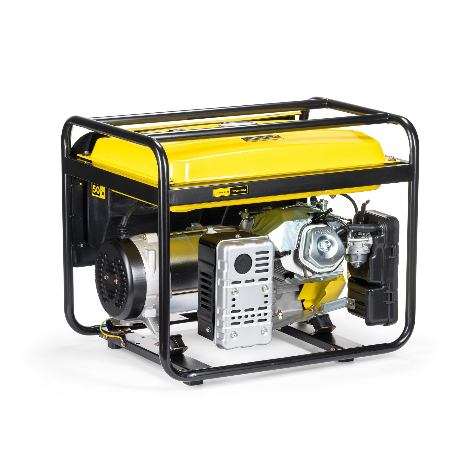 Генератор CHAMPION GG6500 (5/5,5кВт 15лс 25л 72кг счетчик) (GG6500)