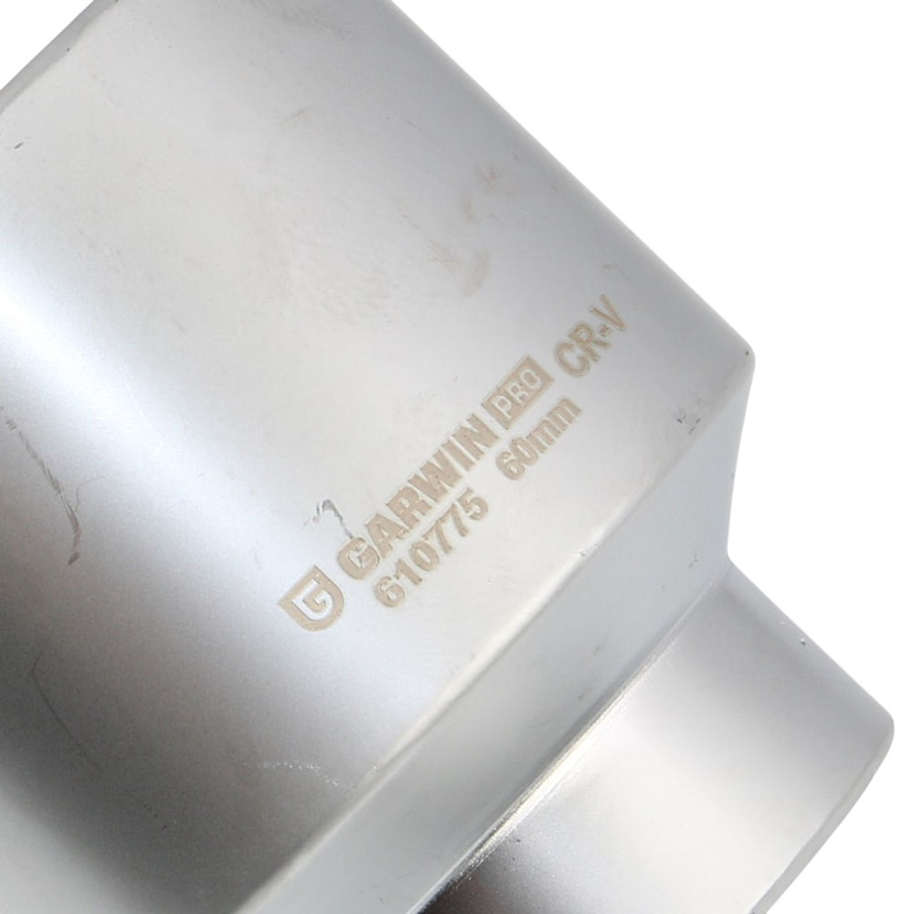 Головка, 1, 60 мм, торцевая, 12-гранная, GARWIN PRO, 610775-60