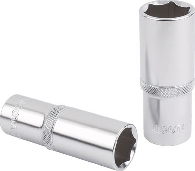 Головка, 3/8, 17 мм, торцевая, 6-гранная, глубокая, Licota, N3017L