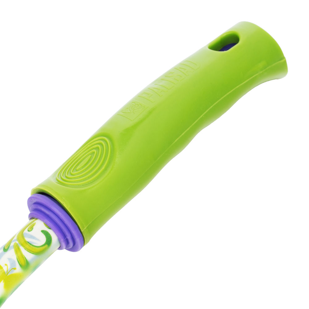 Грабли веерные 9 - зубые, 130 х 415 мм, стальные, пластиковая рукоятка, Flower Green, Palisad (620425)