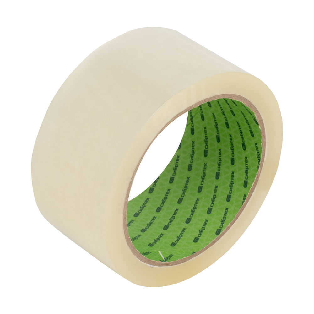 Клейкая лента Эксперт, 45 мкм, 48 мм х 60 м, цвет прозрачный Сибртех (88722)