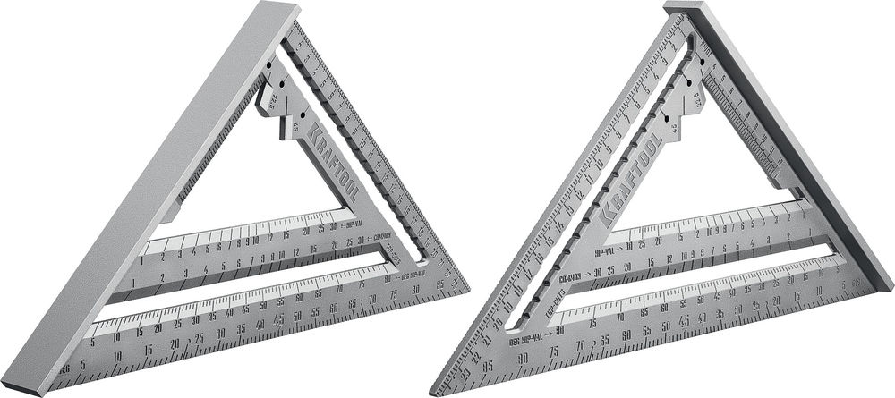 Высокоточный кровельный угольник 250 мм, 5-в-1 KRAFTOOL 3441-25