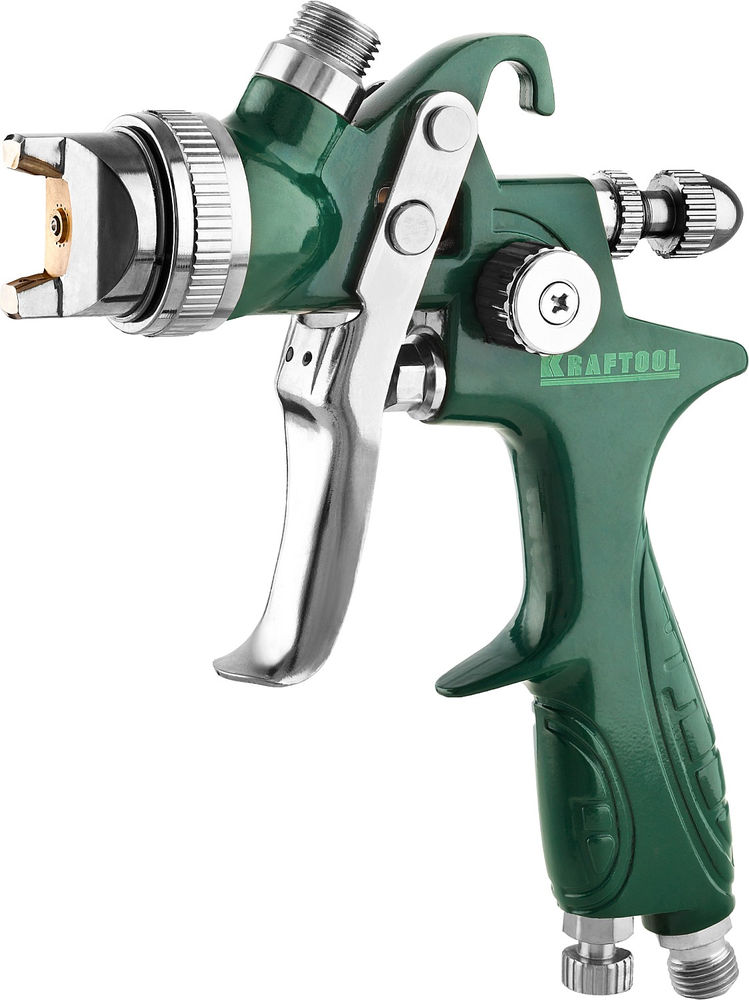 Пневматический краскопульт с верхним бачком AirKraft, HVLP, 1.4 мм KRAFTOOL 06522-1.4