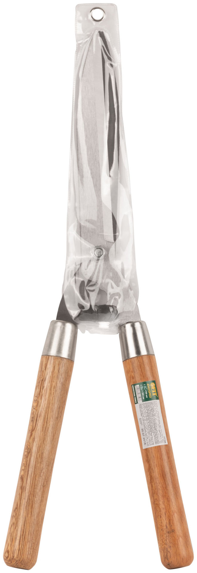 Кусторез, прямые лезвия, деревянные ручки 500 мм (77103)