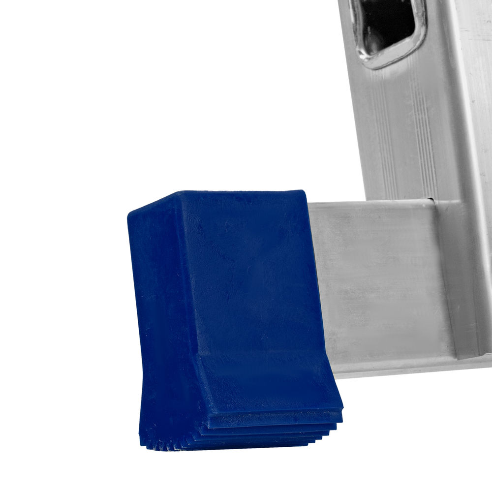 Лестница, 3 х 6 ступеней, алюминиевая, трехсекционная, Сибртех (97816)