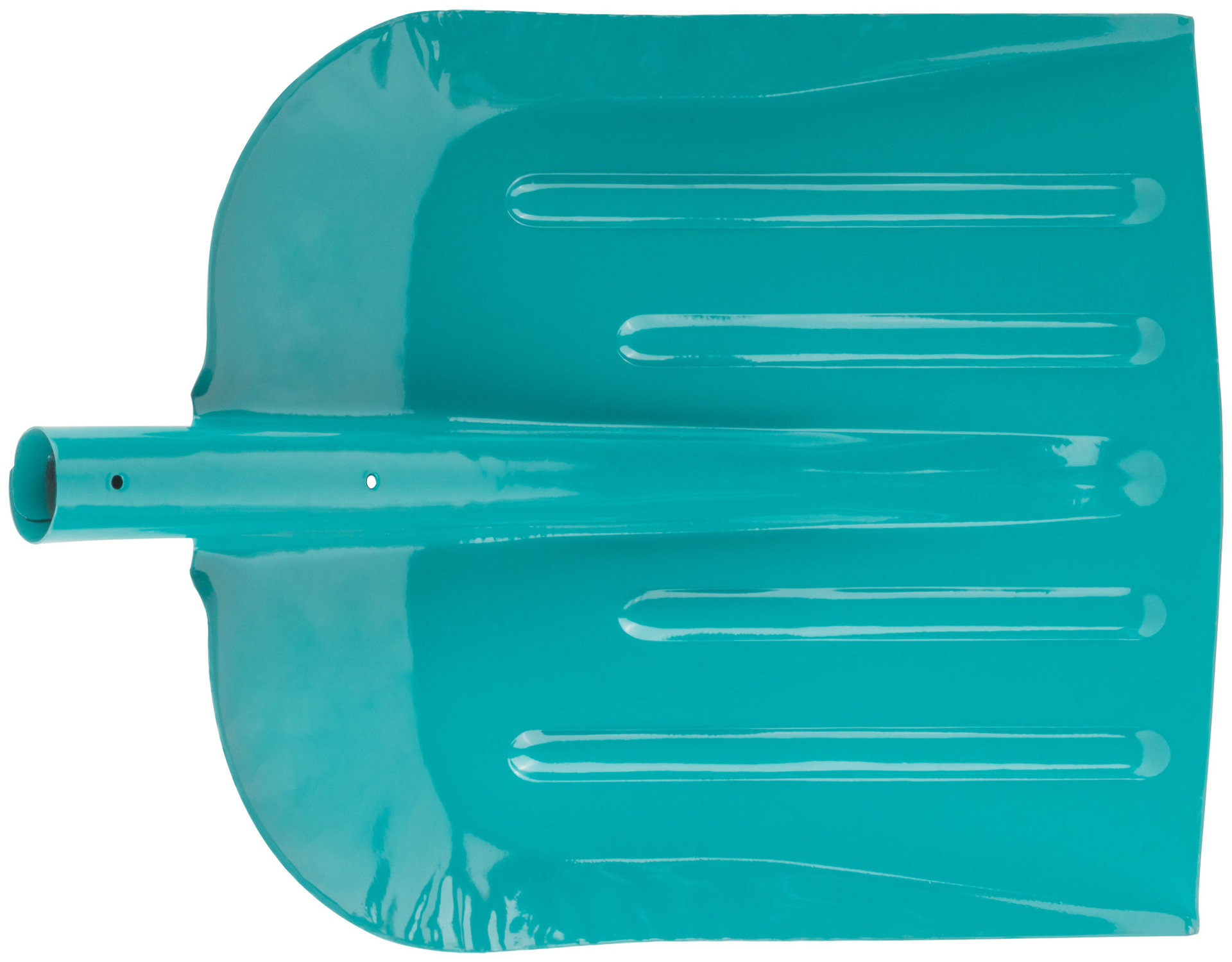 Лопата для уборки снега тротуарная стальная без черенка 390х456 мм (68122)