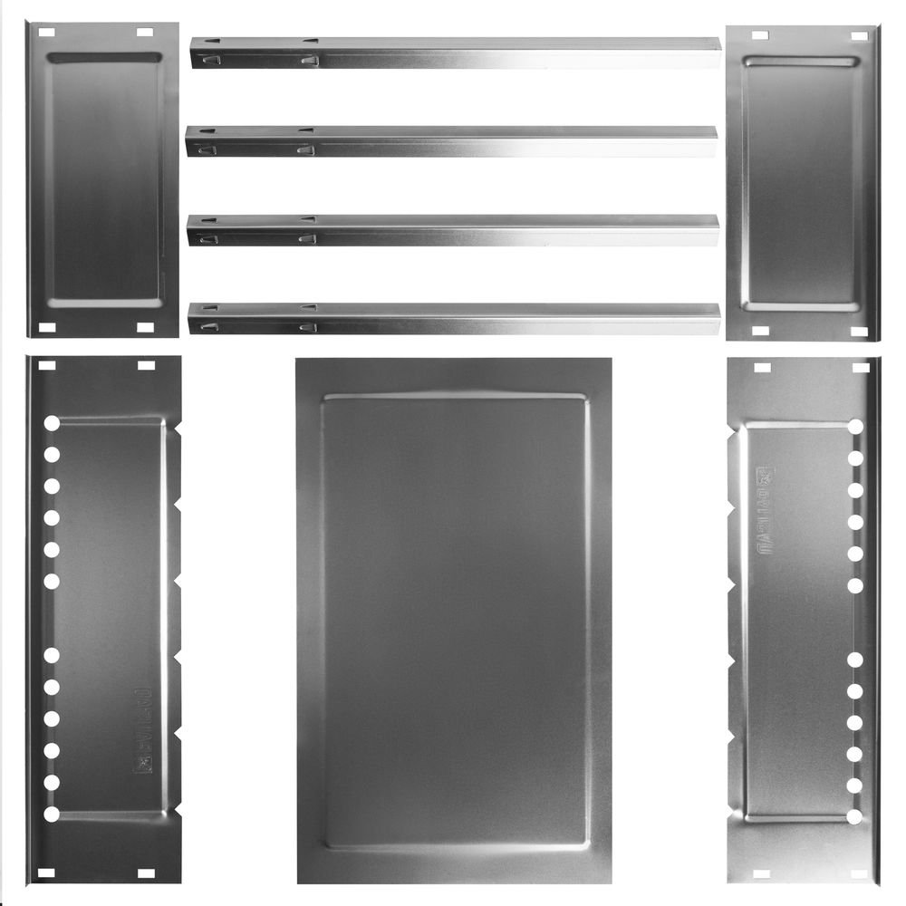 Мангал с ребрами жесткости 500 х 300 х 500 мм, Camping Palisad (69547)