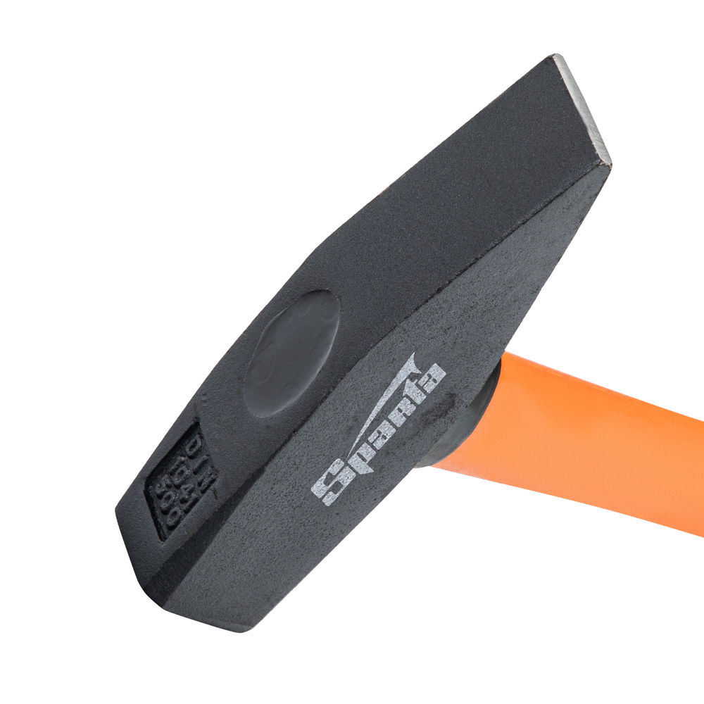 Молоток слесарный, 500 г, фибергласовая обрезиненная рукоятка Sparta (10375)