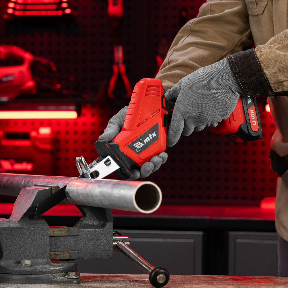 Пила сабельная аккумуляторная RС-80, Li-Ion, 20 В MTX (28812)