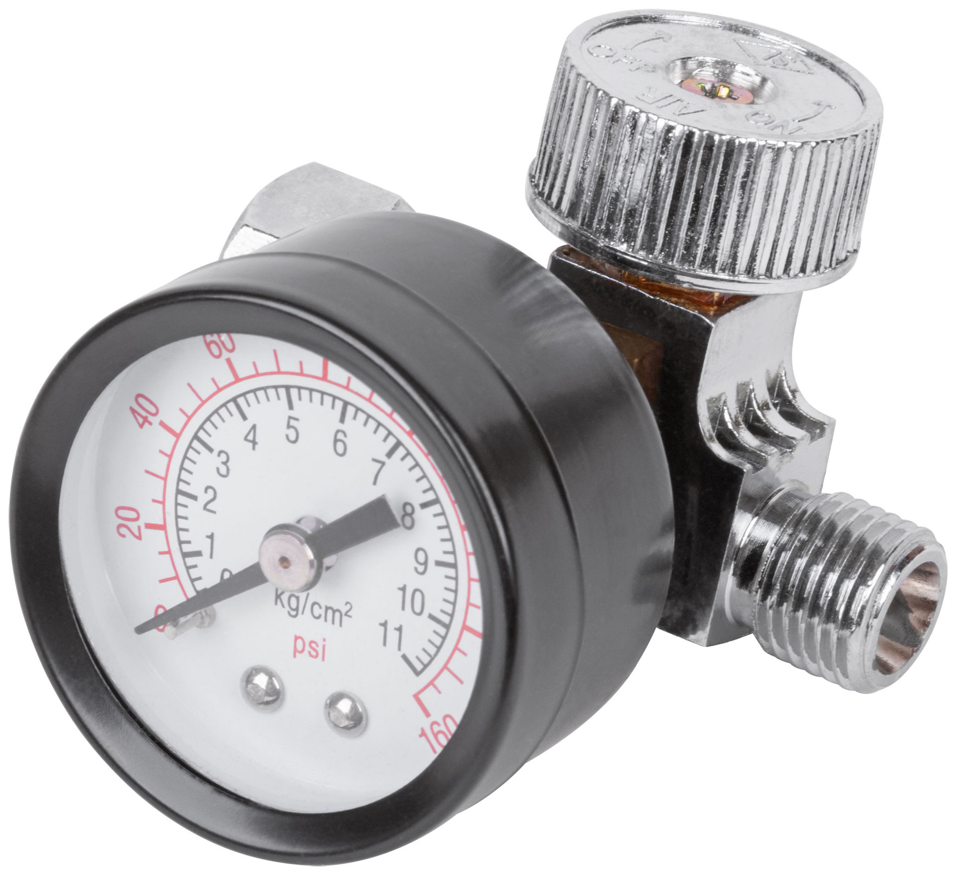 Регулятор подачи воздуха с манометром (81182)