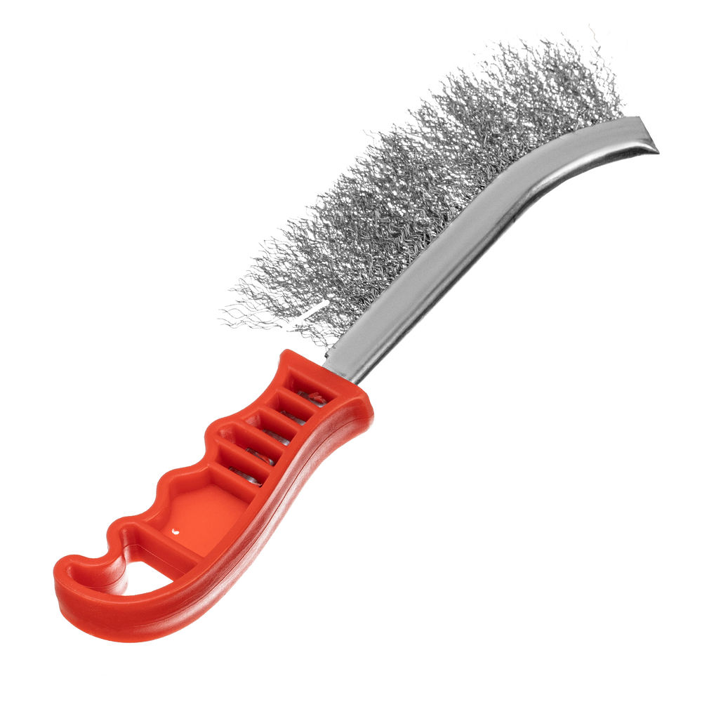 Щетка металлическая фосфатированная, пластиковая ручка Matrix (748325)