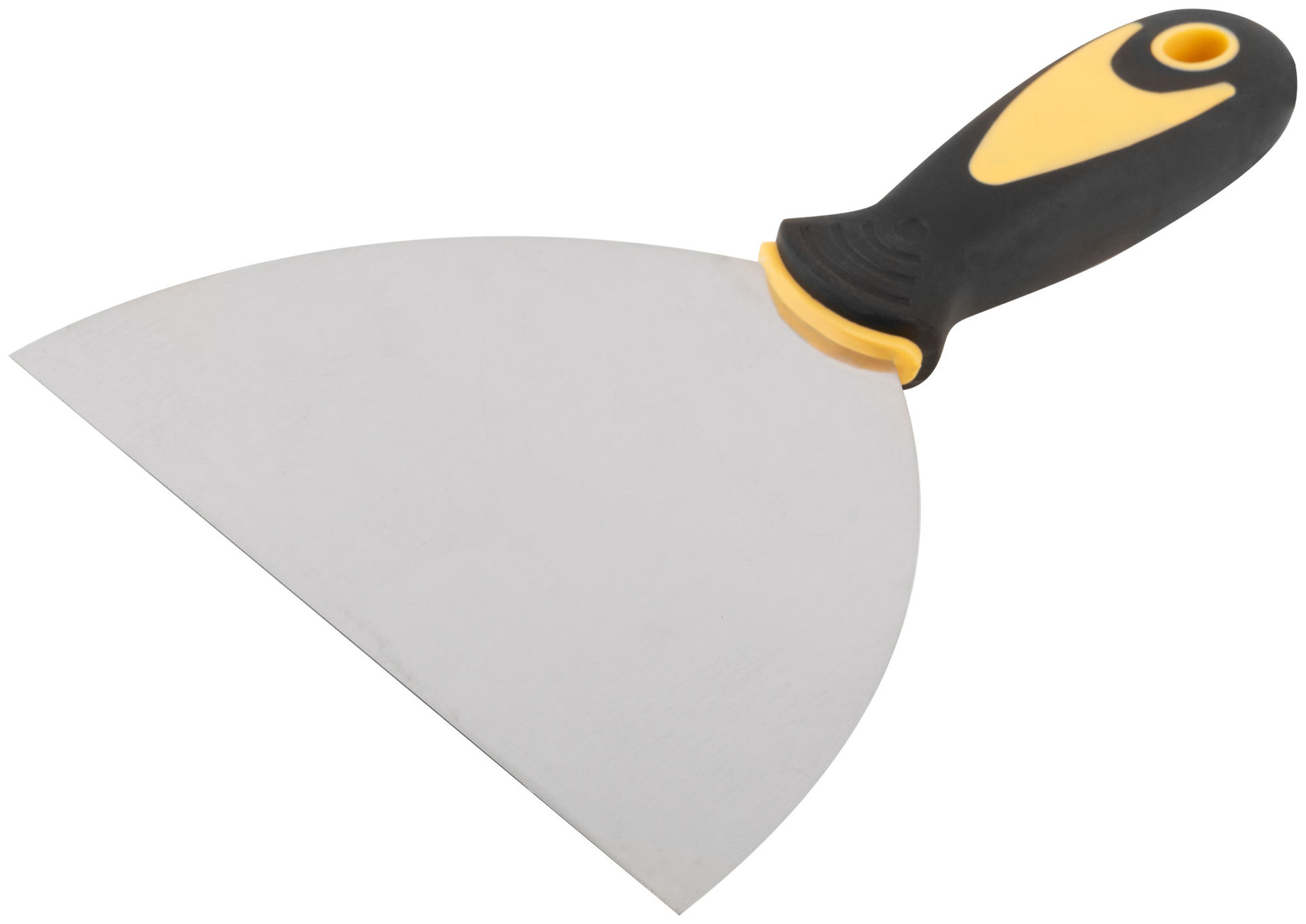 Шпатель, нерж.сталь, прорезиненная ручка 6 (150 мм) (06698)