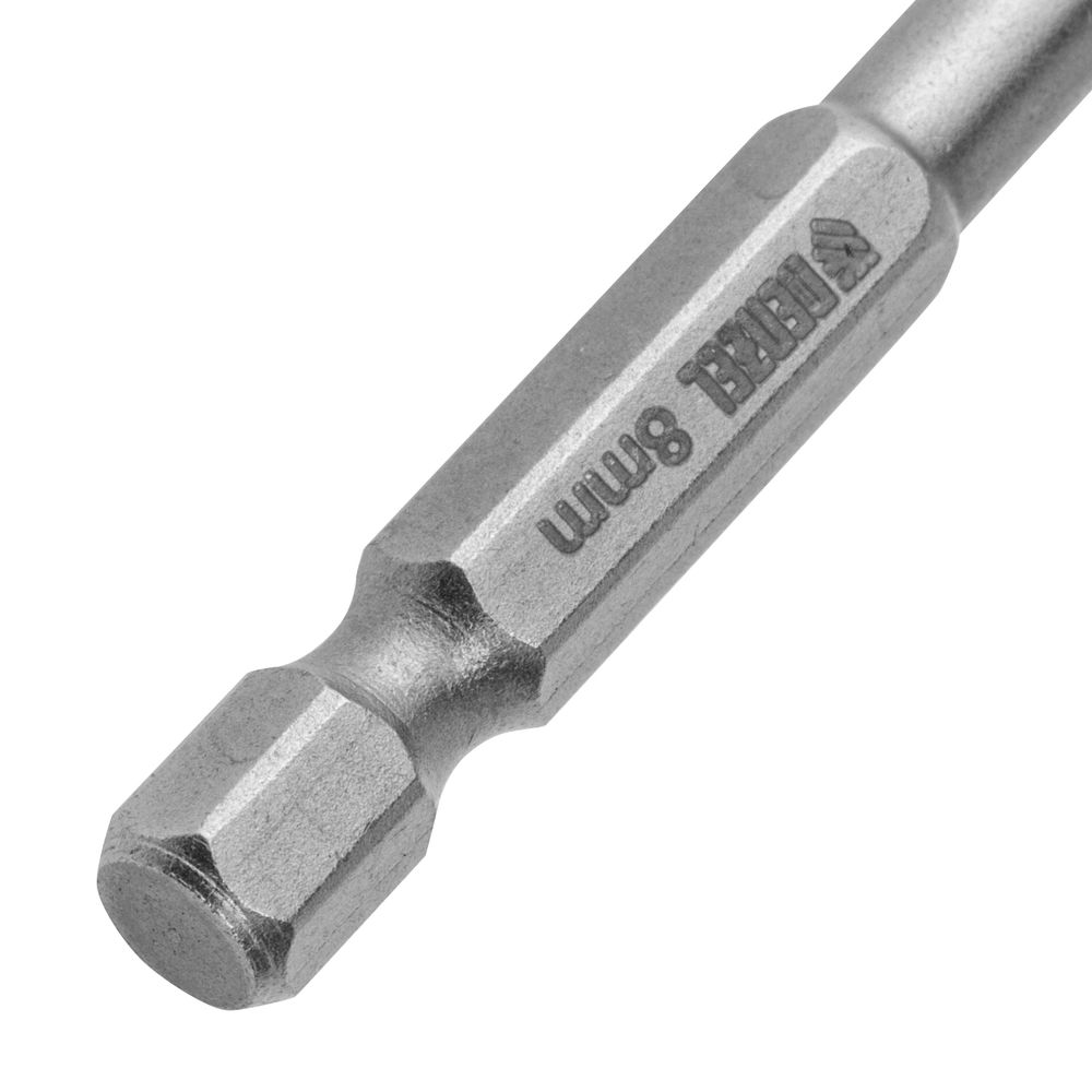Сверло по керамической плитке 8 мм, крестовая пластина, шестигранный хвостовик// Denzel (728073)