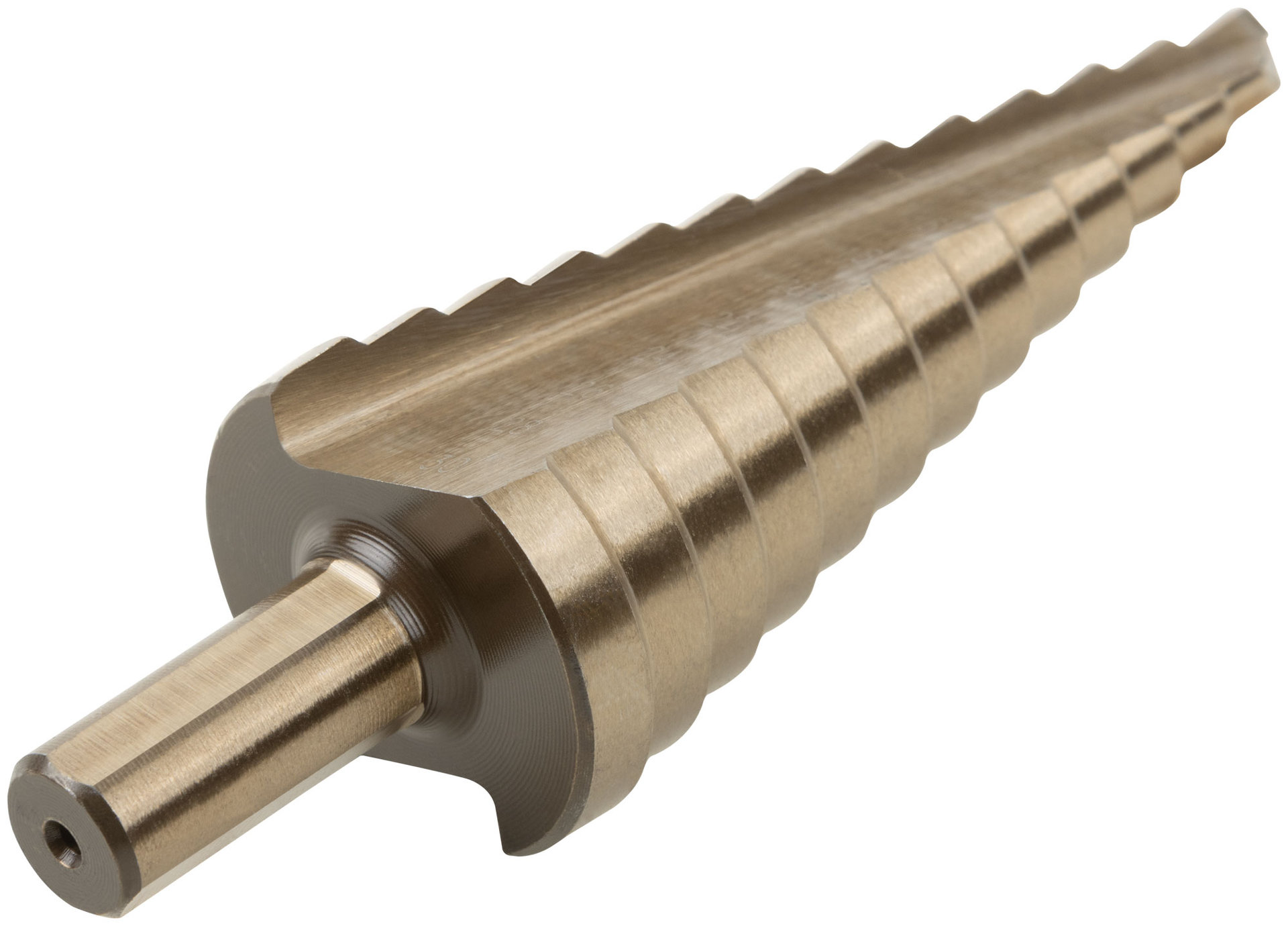 Сверло ступенчатое HSS Co5% ( Р6М5К5 ) по металлу, 13 ступеней, 6-30 мм